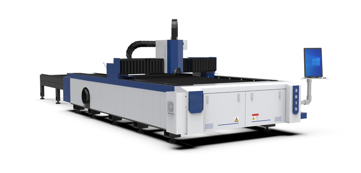 GP-ECO Series — Open-Type Exchange Table Laser Cutter