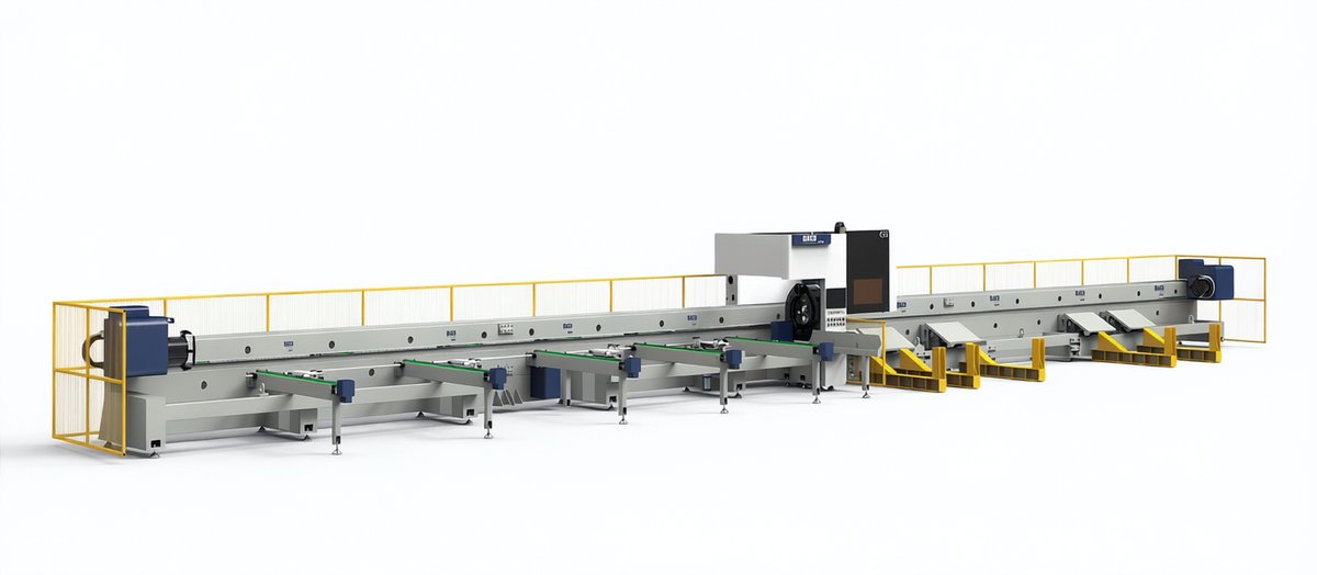 MX52 — Ultimate Zero-Tailings Tube Laser Cutter
