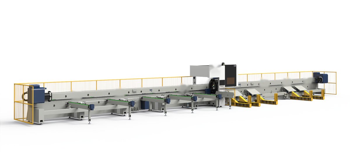 MX63 — Ultimate Zero-Tailings Tube Laser Cutter