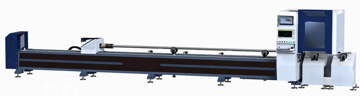 TG24 — Laser Tube Cutter with Two Chucks